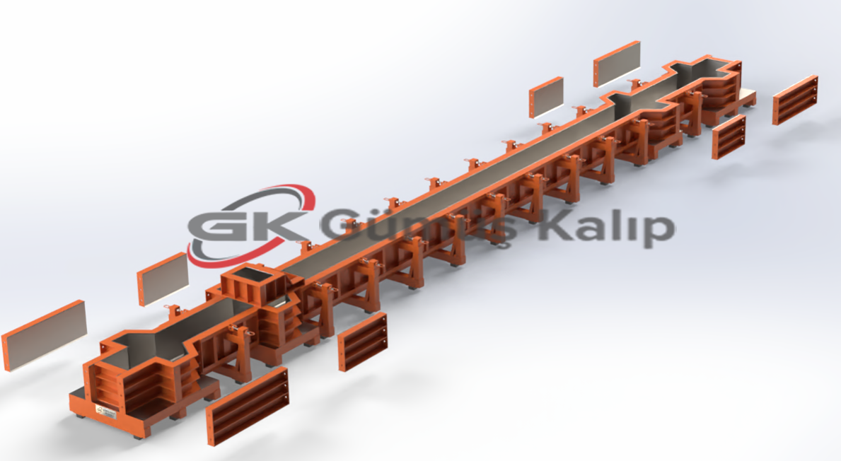 Prefabrik Kolon Kalıbı